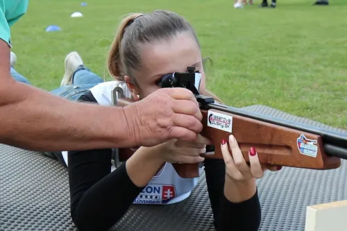 Streľba zo vzduchovky na teambuildingu