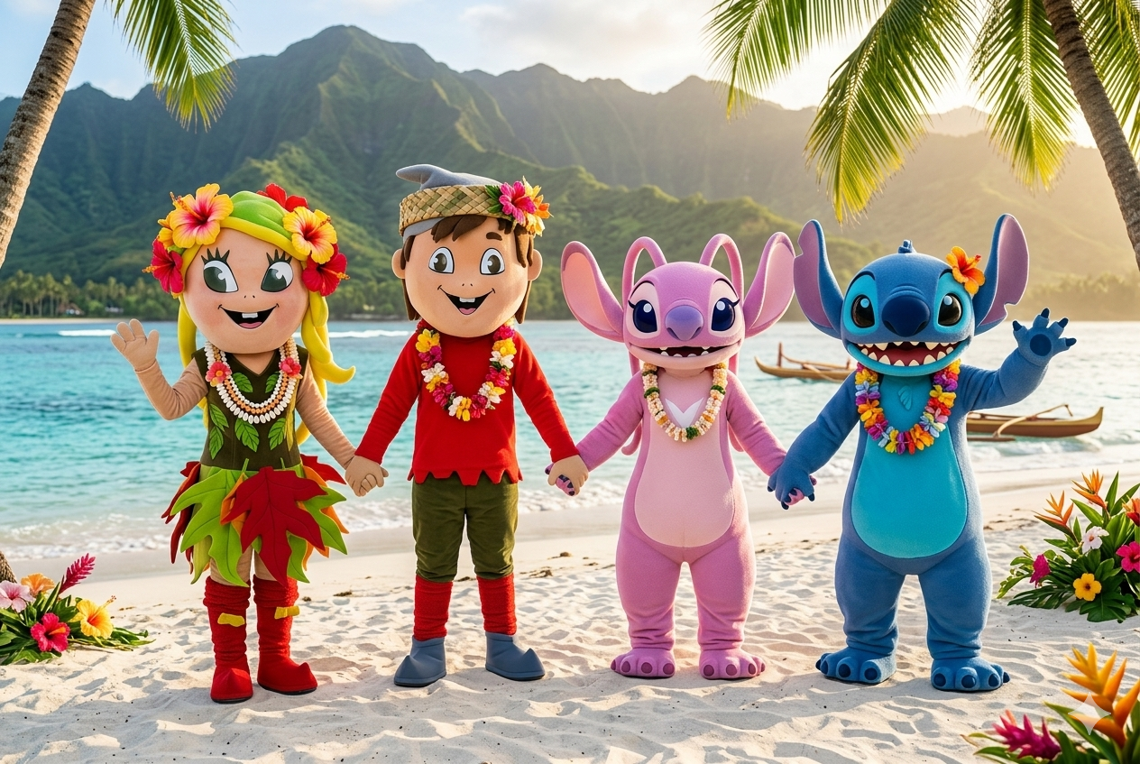 HAVAJSKÝ POBYT SO STITCHOM A ANGEL