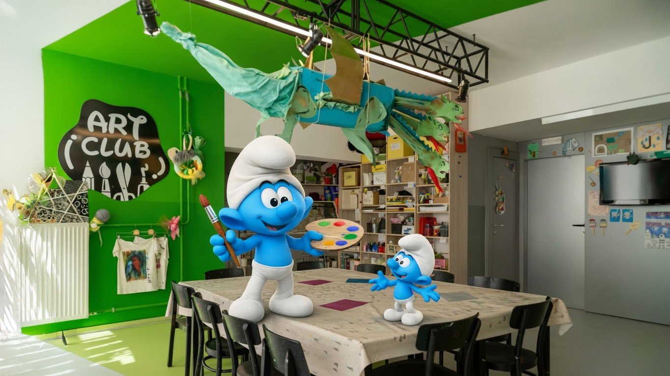 ŠMOLKOVIA - MODRÉ DOBRODRUŽSTVO V LESE