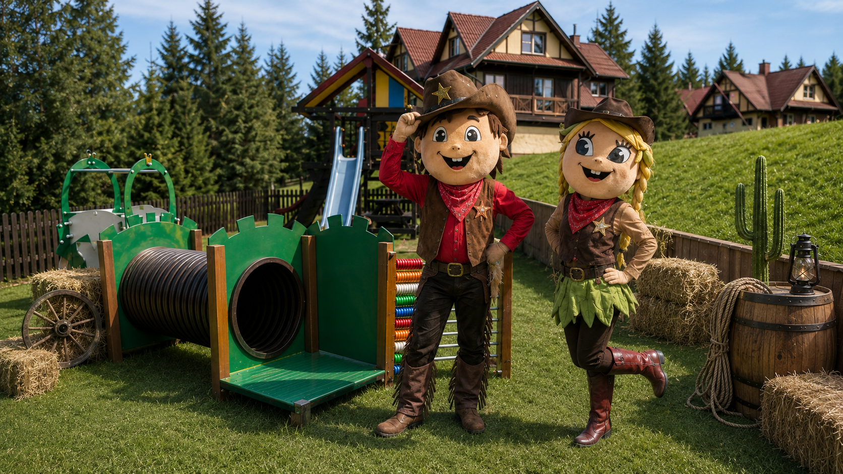 Zábavný animačný program s maskotom a papagájmi v Atrium Hoteli - Trinity Hotels.sk
