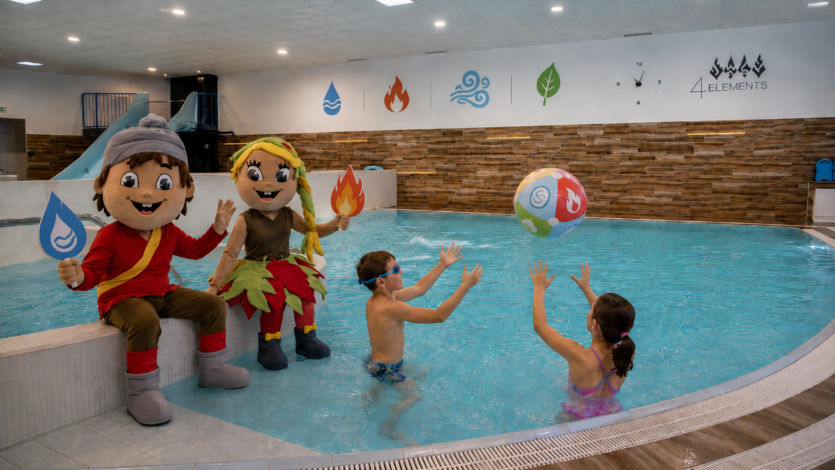Zábavný animačný program s maskotom a papagájmi v Atrium Hoteli - Trinity Hotels.sk