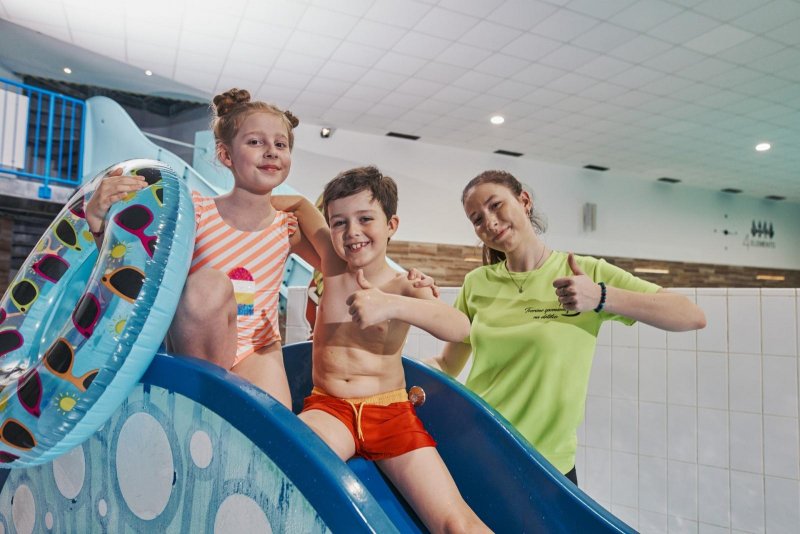 Deti s animátorom vo vodnom svete 4 Elements Aqua v Atrium Hoteli - Trinity Hotels.sk 