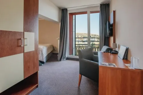 Štýlovo zariadená Dvojlôžková izba v Atrium Hoteli - Trinity Hotels.sk 